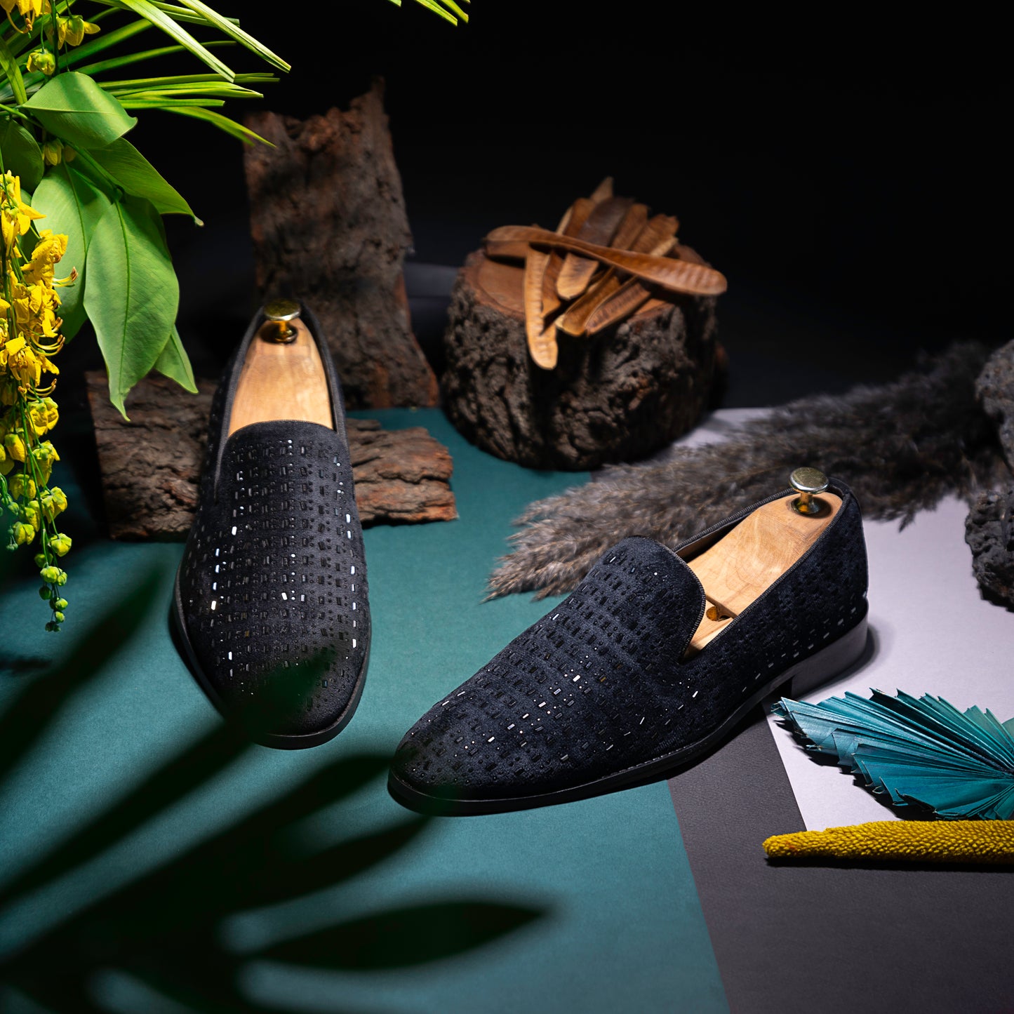 NAKED STOMPER LUXURY VELVET LOAFERS