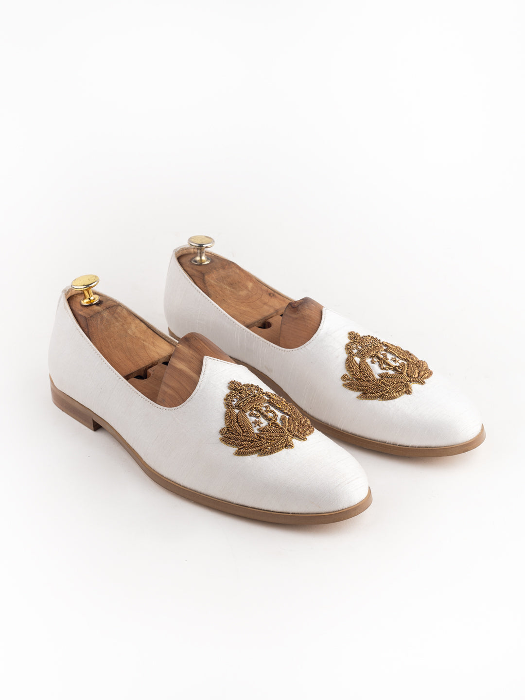 Rossa Lush Cream Ethnic Men Mojari shoes