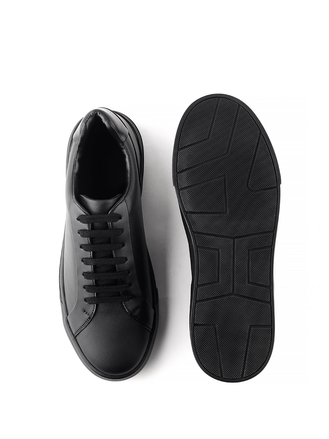 DAPPER DONA LOW TOP BLACK SNEAKERS