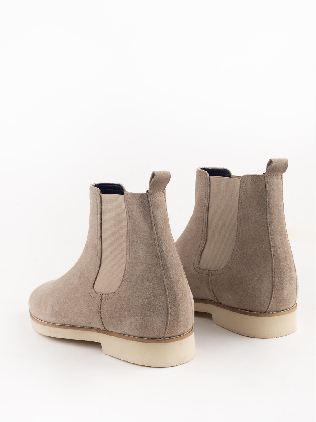 Brunello Heartfort Nude colour Chelsea Boot for men