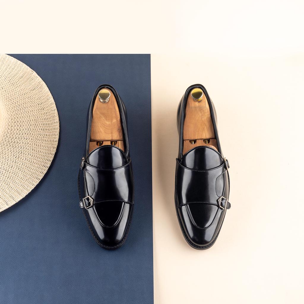 Tangerine 7 brushed deals black belgian loafers