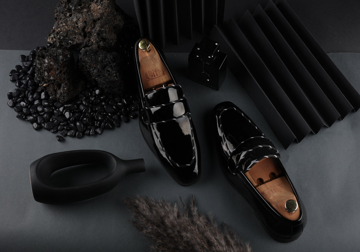 Downtown Marquis Squid Penny Slipon Loafers Shoes For Men