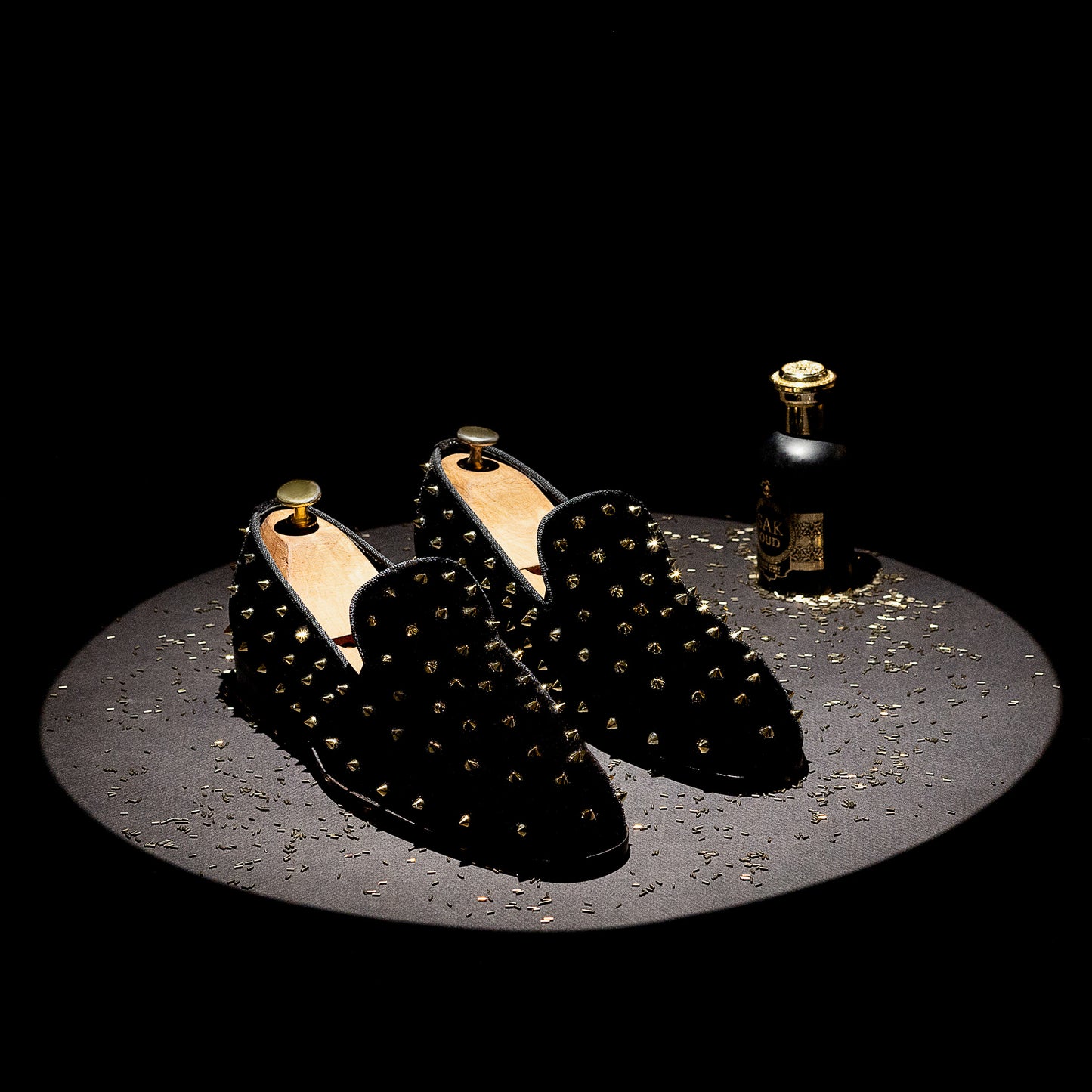 Luxury Nord Spikes Slipon Loafers Shoes For Men