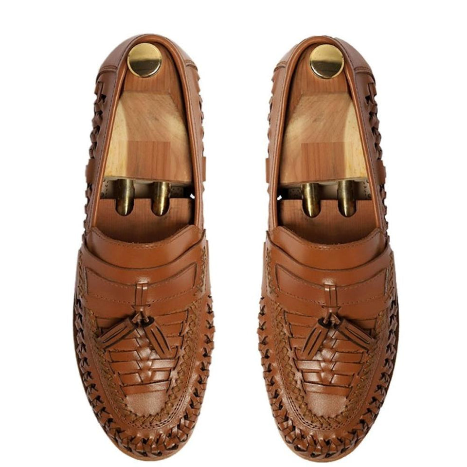 Mario Morato Hand Woven Tassel Loafers for men