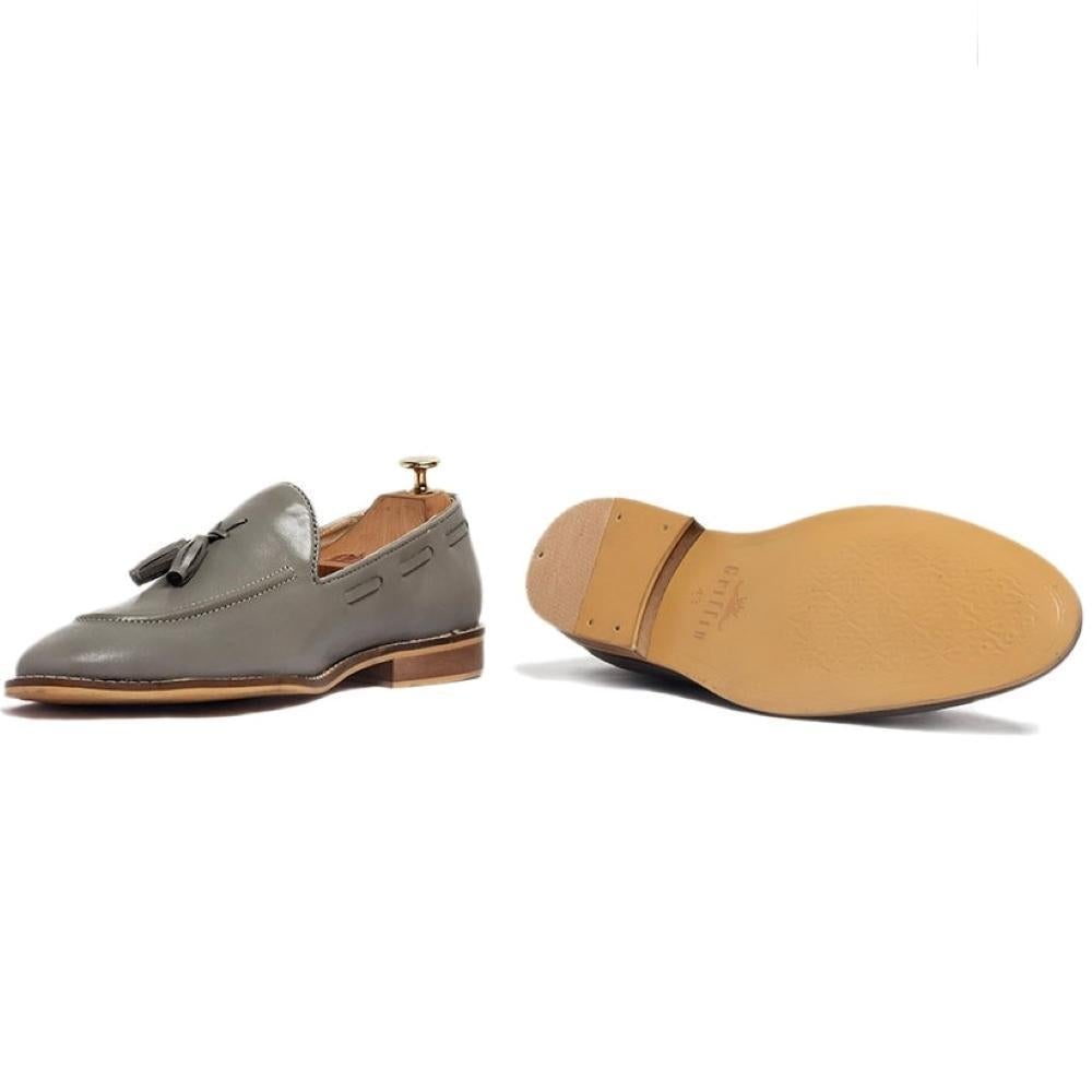 WOLF BELARUS CALFSKIN LEATHER LOAFER