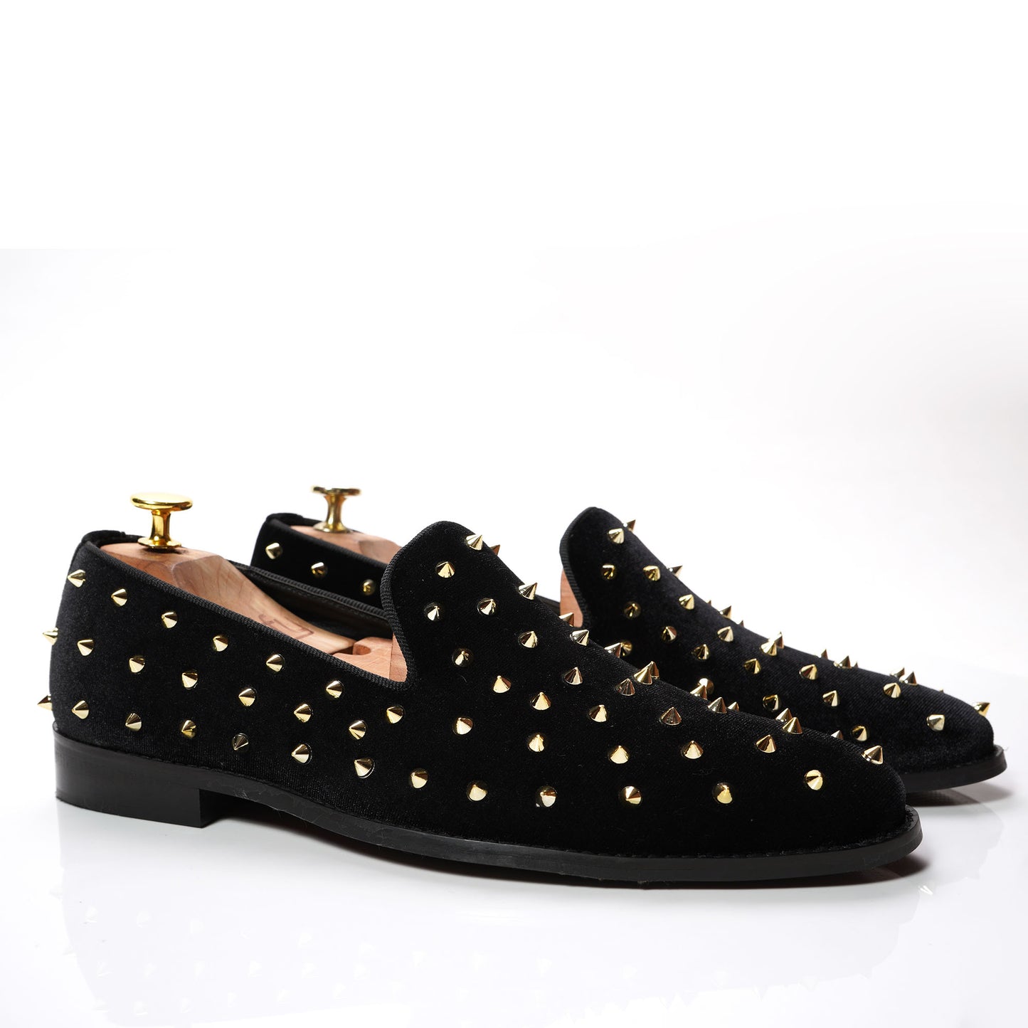 Luxury Nord Spikes Slipon Loafers Shoes For Men