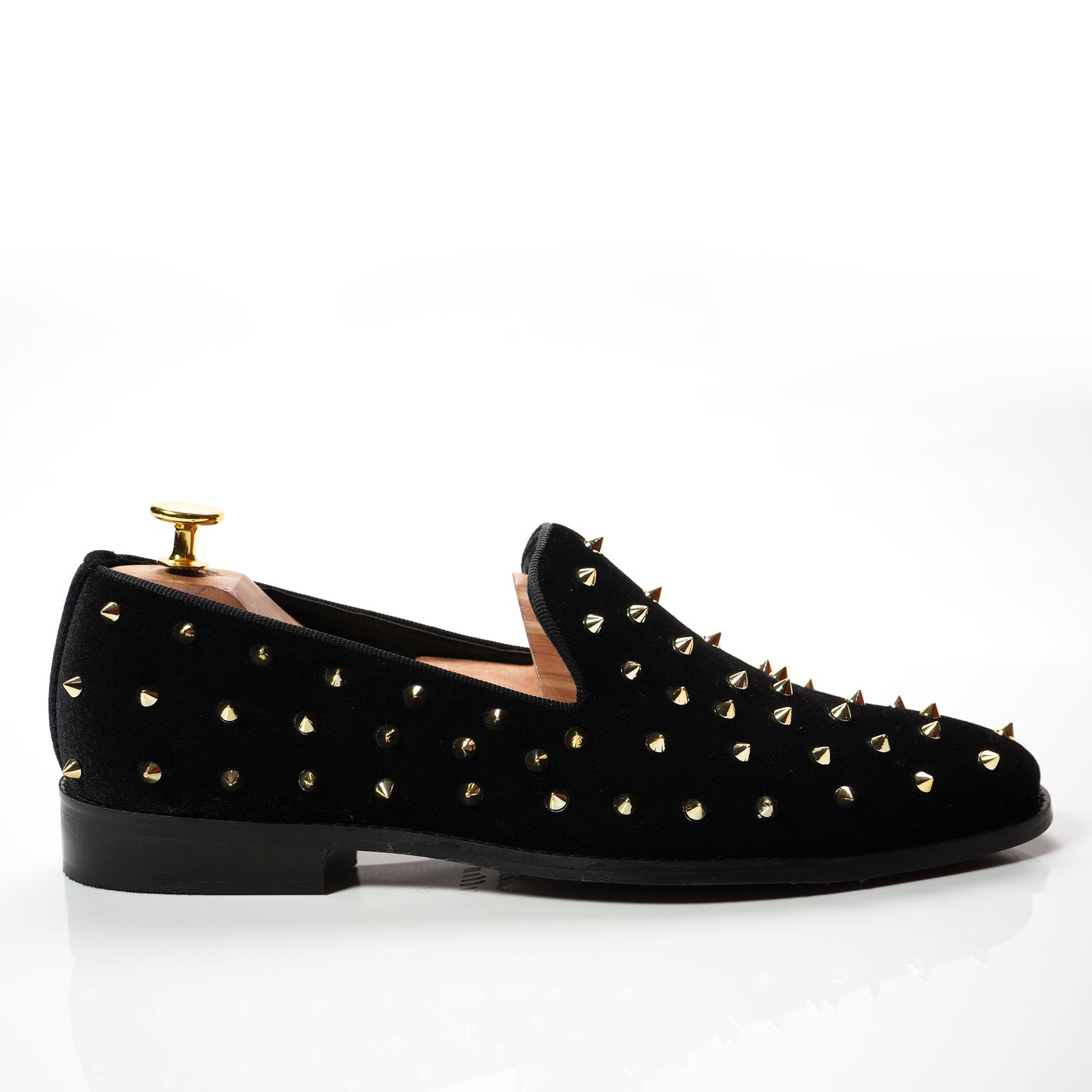 Luxury Nord Spikes Slipon Loafers Shoes For Men