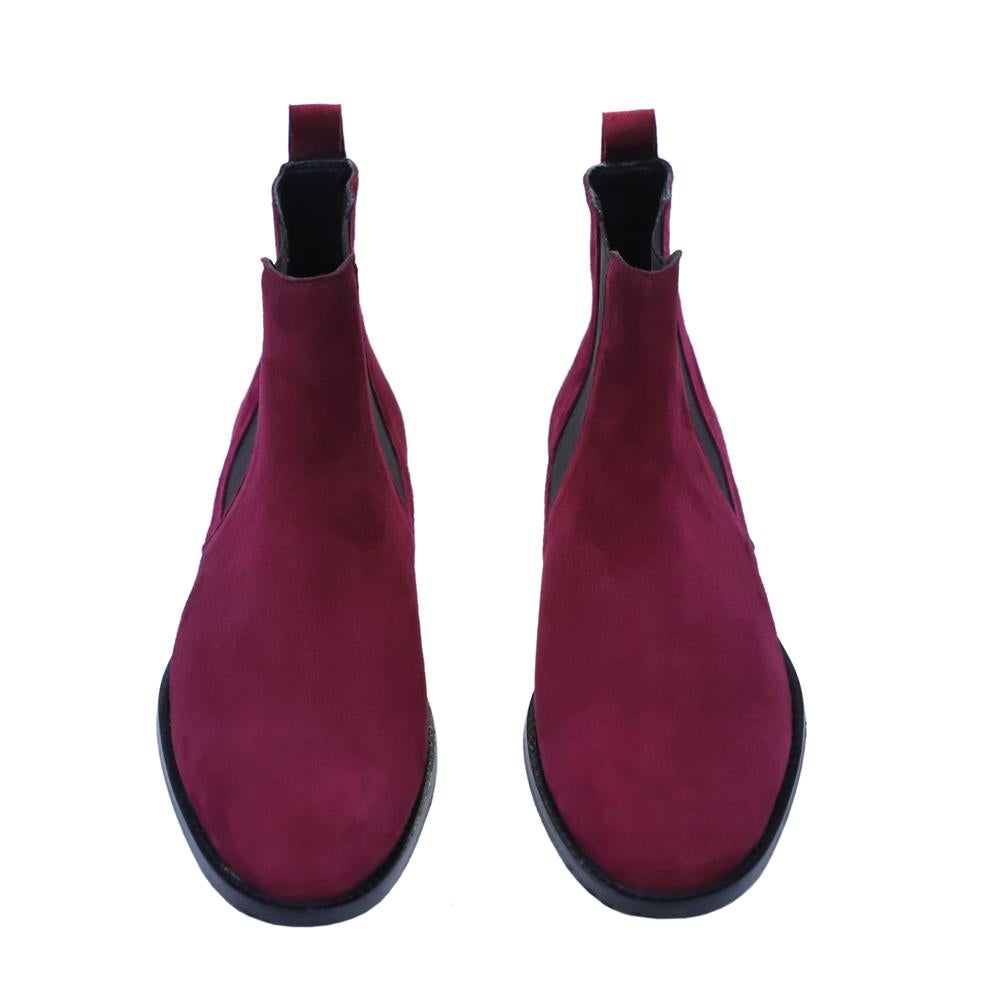 Intimate Love Corine Wine Chelsea Boot For Men
