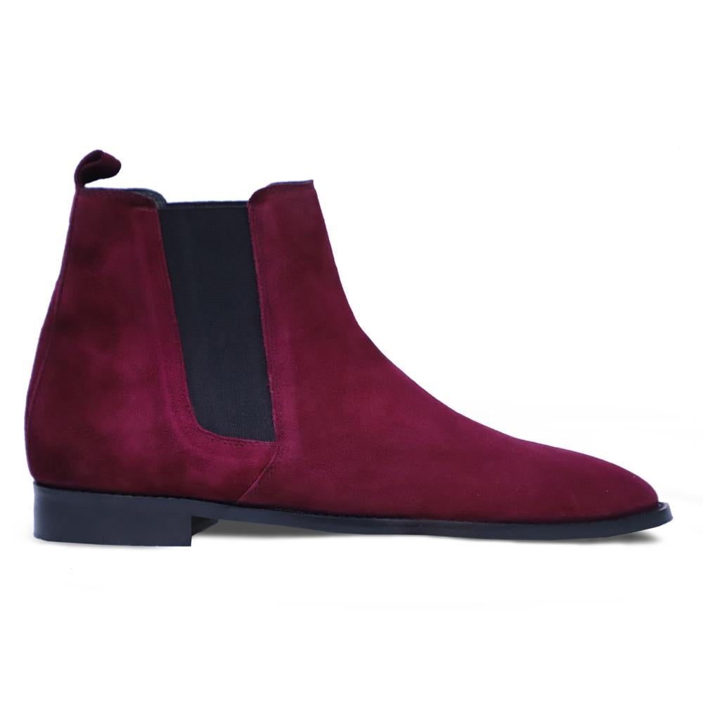 Intimate Love Corine Wine Chelsea Boot For Men