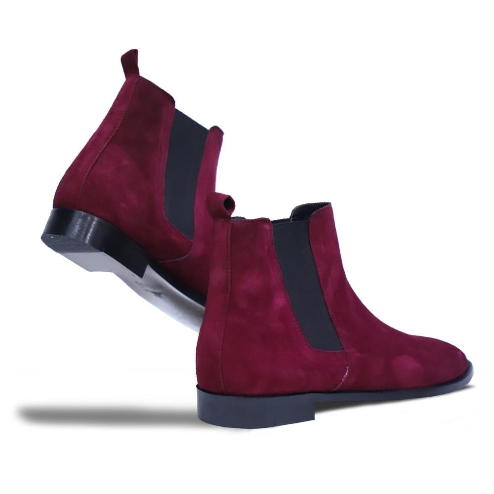 Intimate Love Corine Wine Chelsea Boot For Men