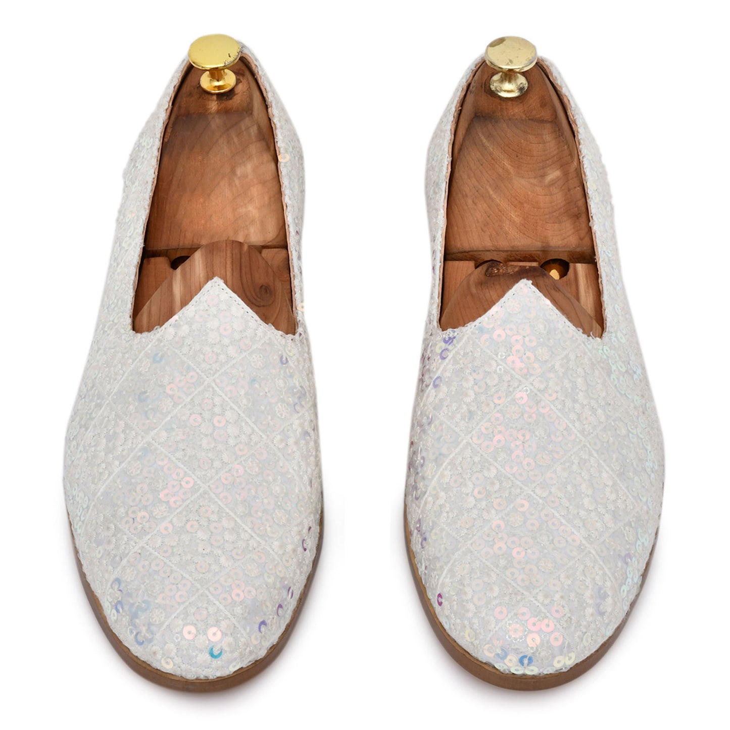 Rossa Lush Cream Ethnic Men Mojari shoes