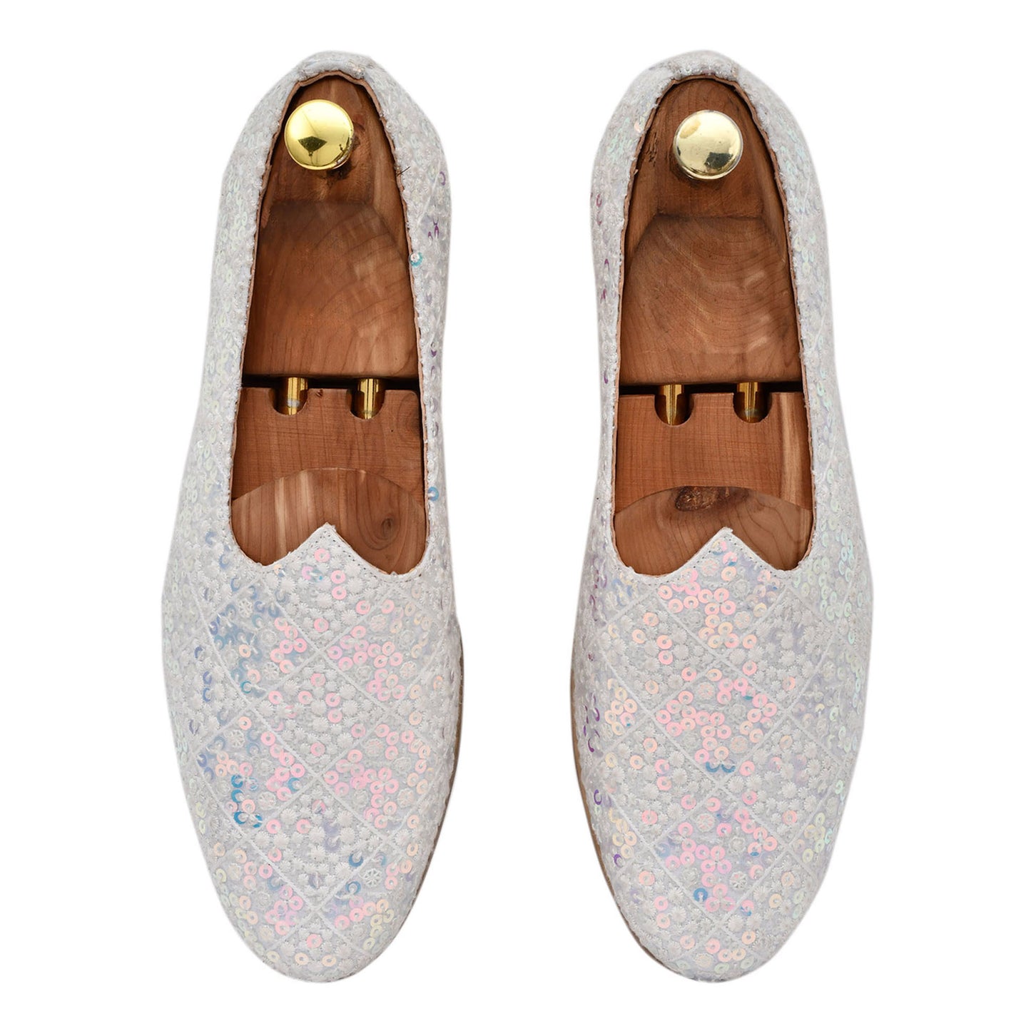 Rossa Lush Cream Ethnic Men Mojari shoes