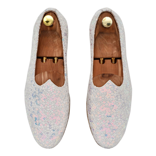 Rossa Lush Cream Ethnic Men Mojari shoes