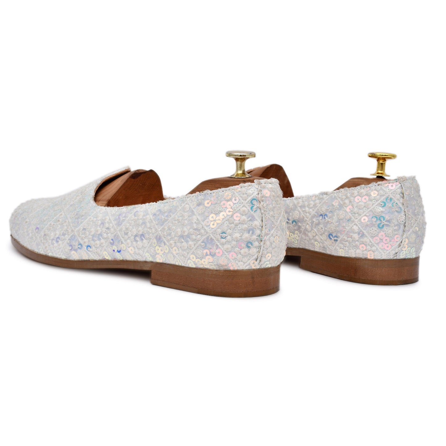 Rossa Lush Cream Ethnic Men Mojari shoes