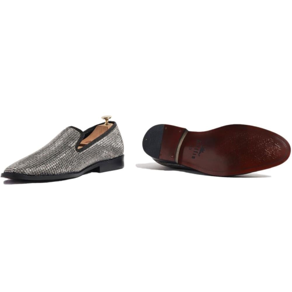 SUPER GLAMOROUS DIAMOND STUDDED PARTY SLIP-ON