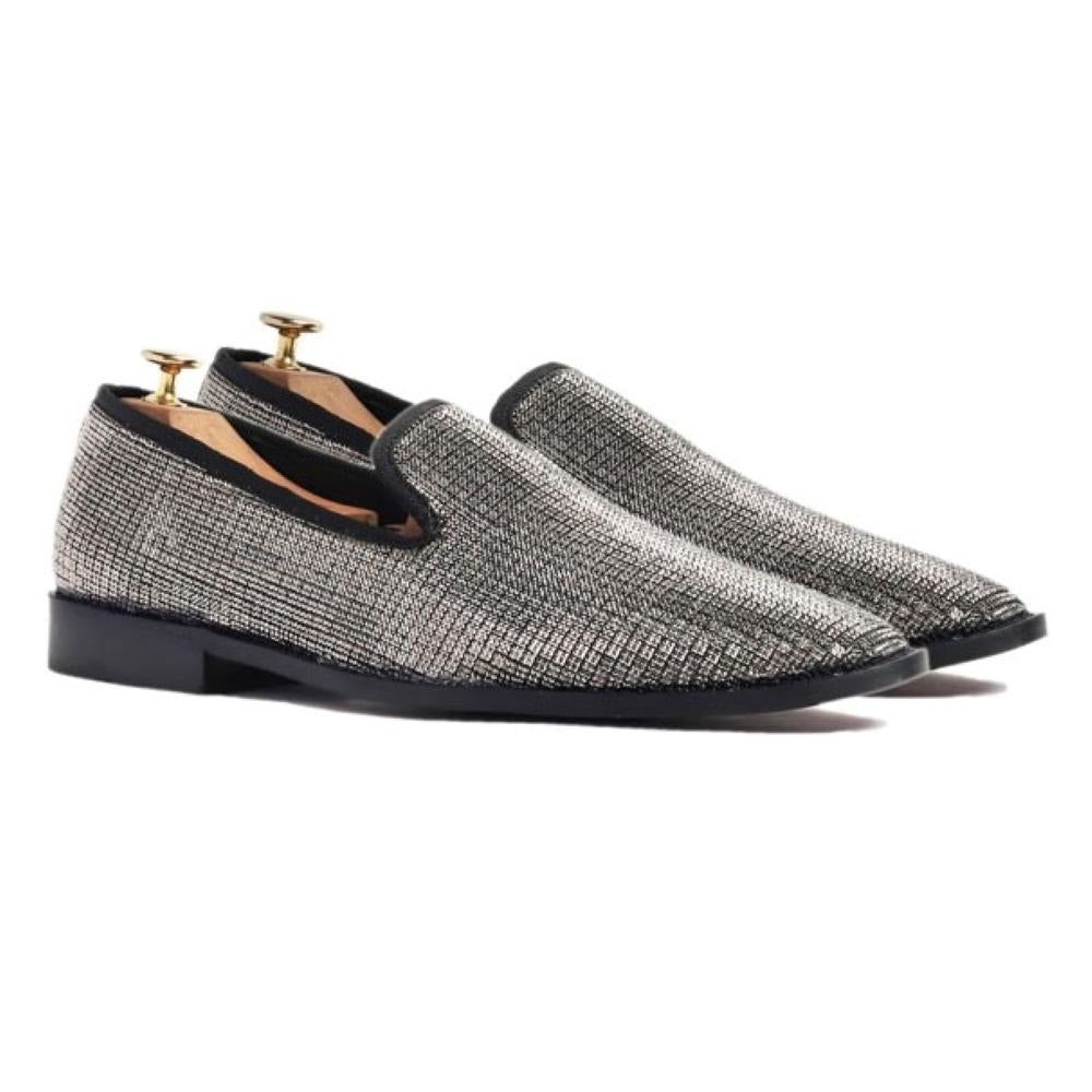 SUPER GLAMOROUS DIAMOND STUDDED PARTY SLIP-ON