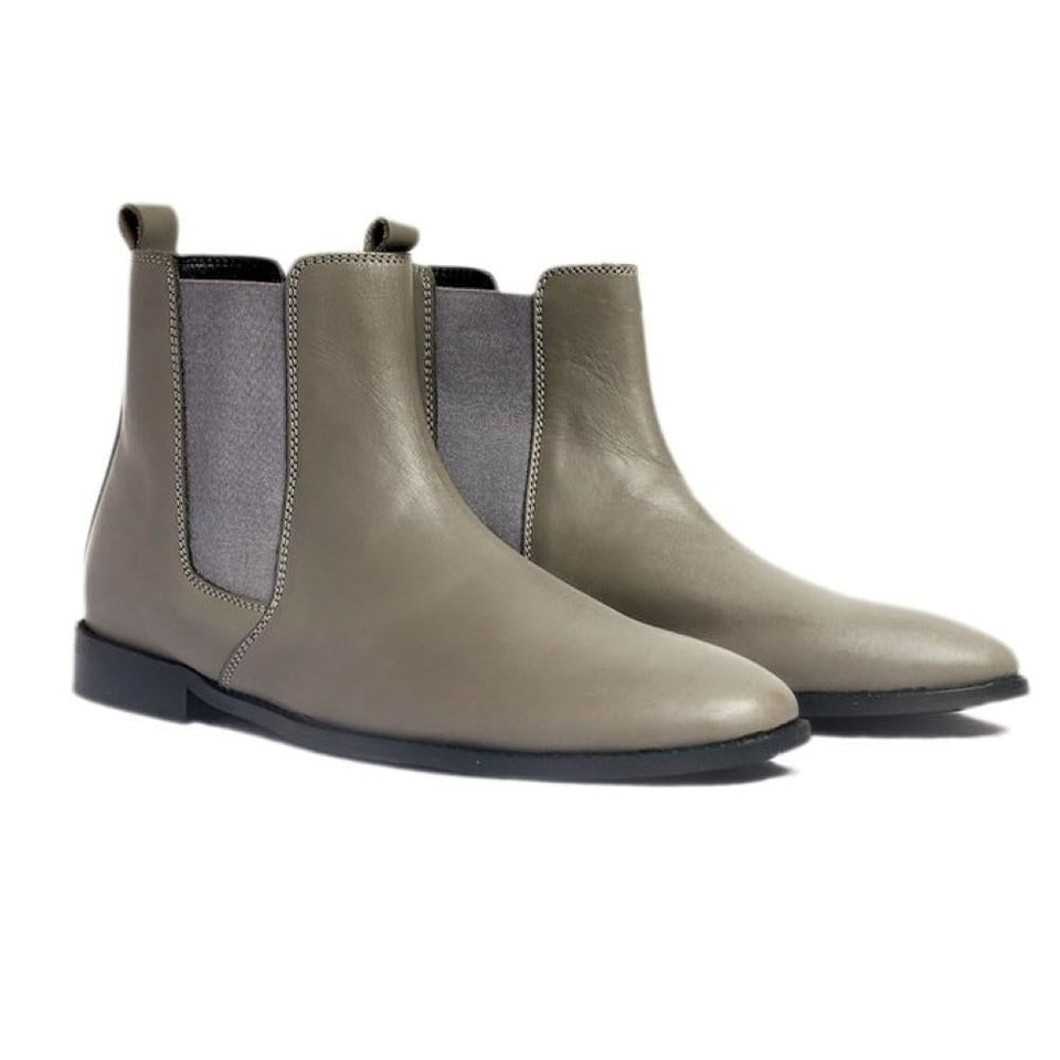 Corine Grey Chelsea Boot For Men