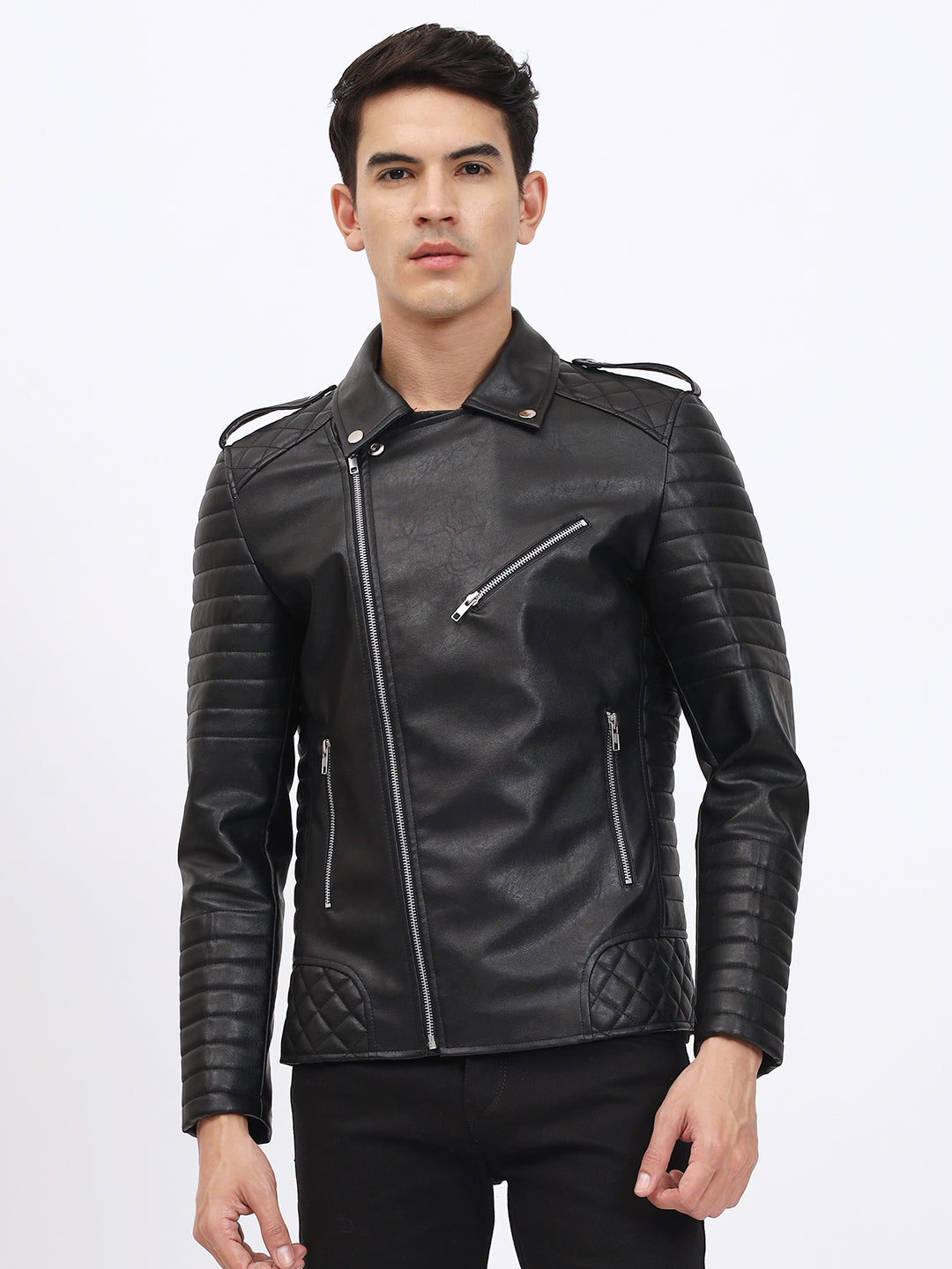 "Vetements Men Racer Jacket Black 🏁 – Elevate Your Style with Iconic Edge!"