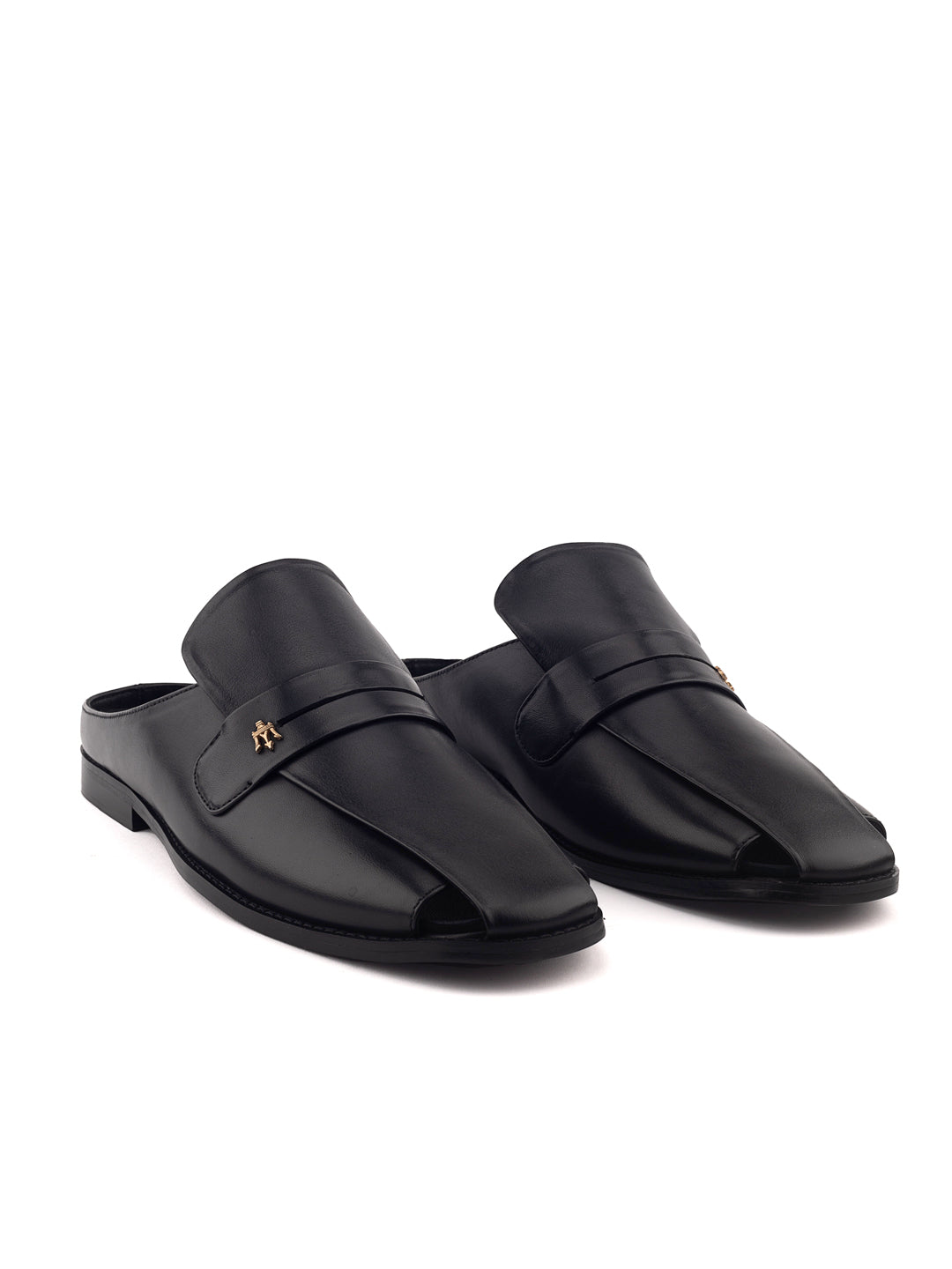 TOTE BERRY Luxury Black Mule for men