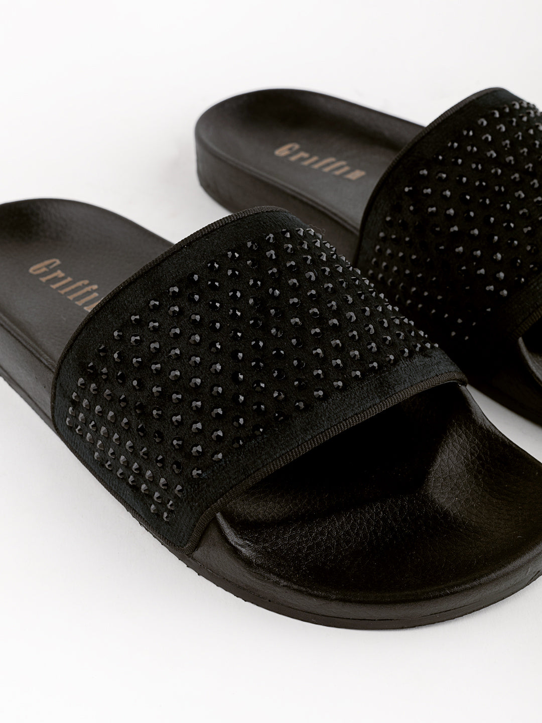 Bianco Blanche Black Flipflop Slider for men