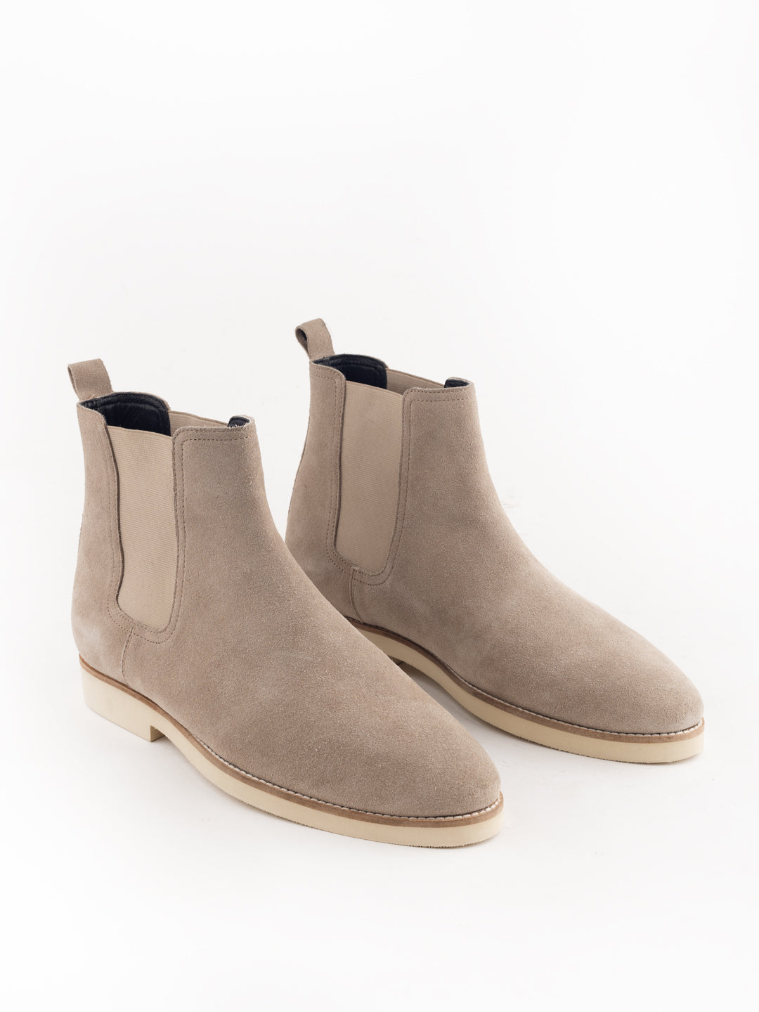 Brunello Heartfort Nude colour Chelsea Boot for men