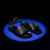 Hammock Luxe Black FlipFlop Slider for men