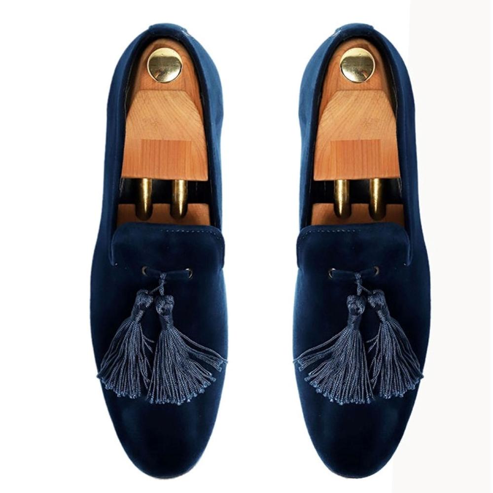 TRUMPET INDIGO BLUE BULLION BULION TASSEL