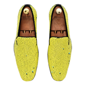 FLAMING NEON SEQUINS PARTY SLIP-ON (LIMITED EDITION)