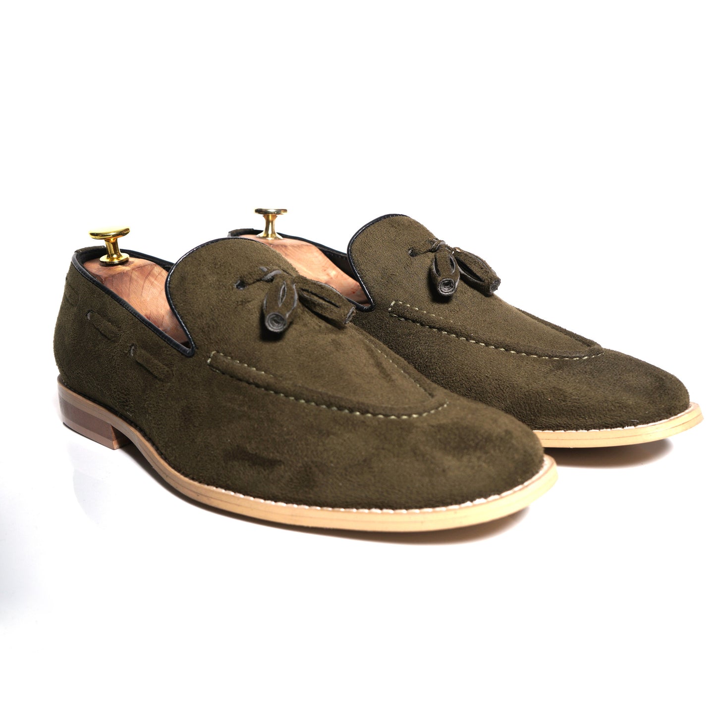 Morsino Velour Loafers Shoes For Men