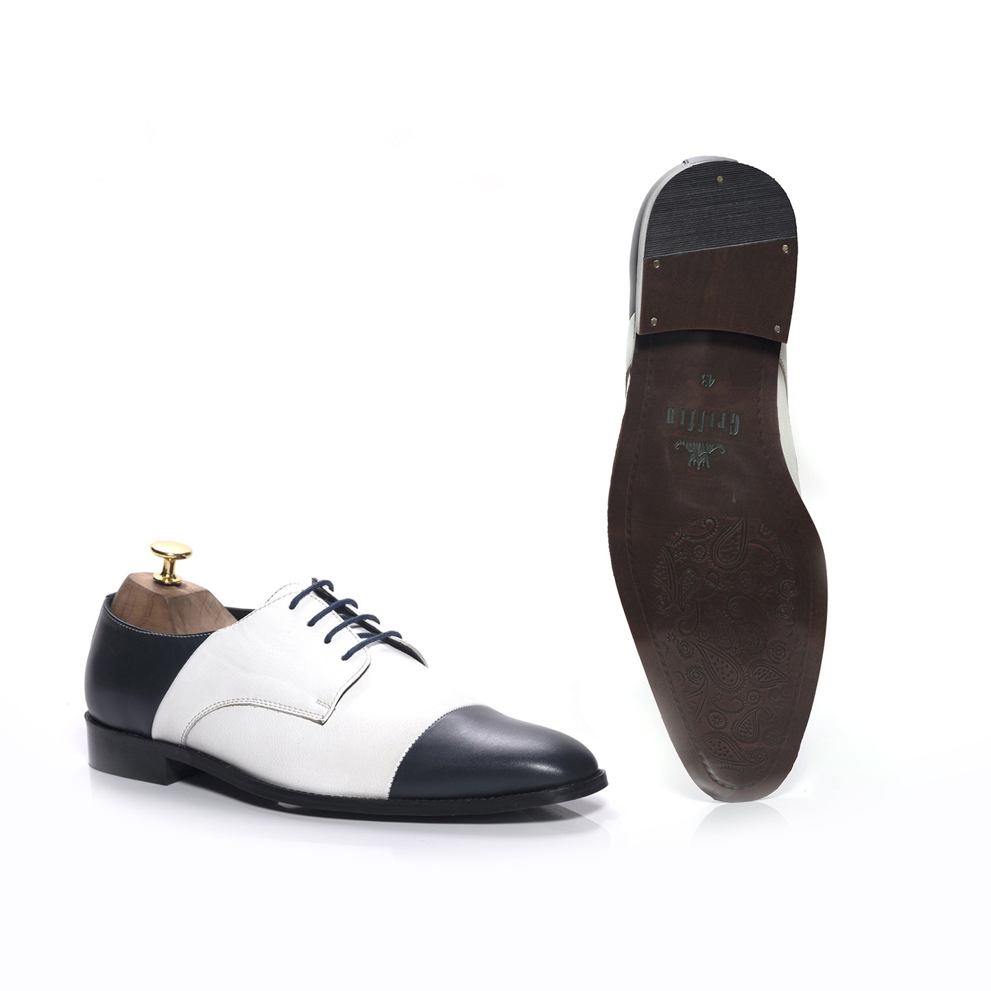 Myknos Martini Blue Formal Shoes For Men