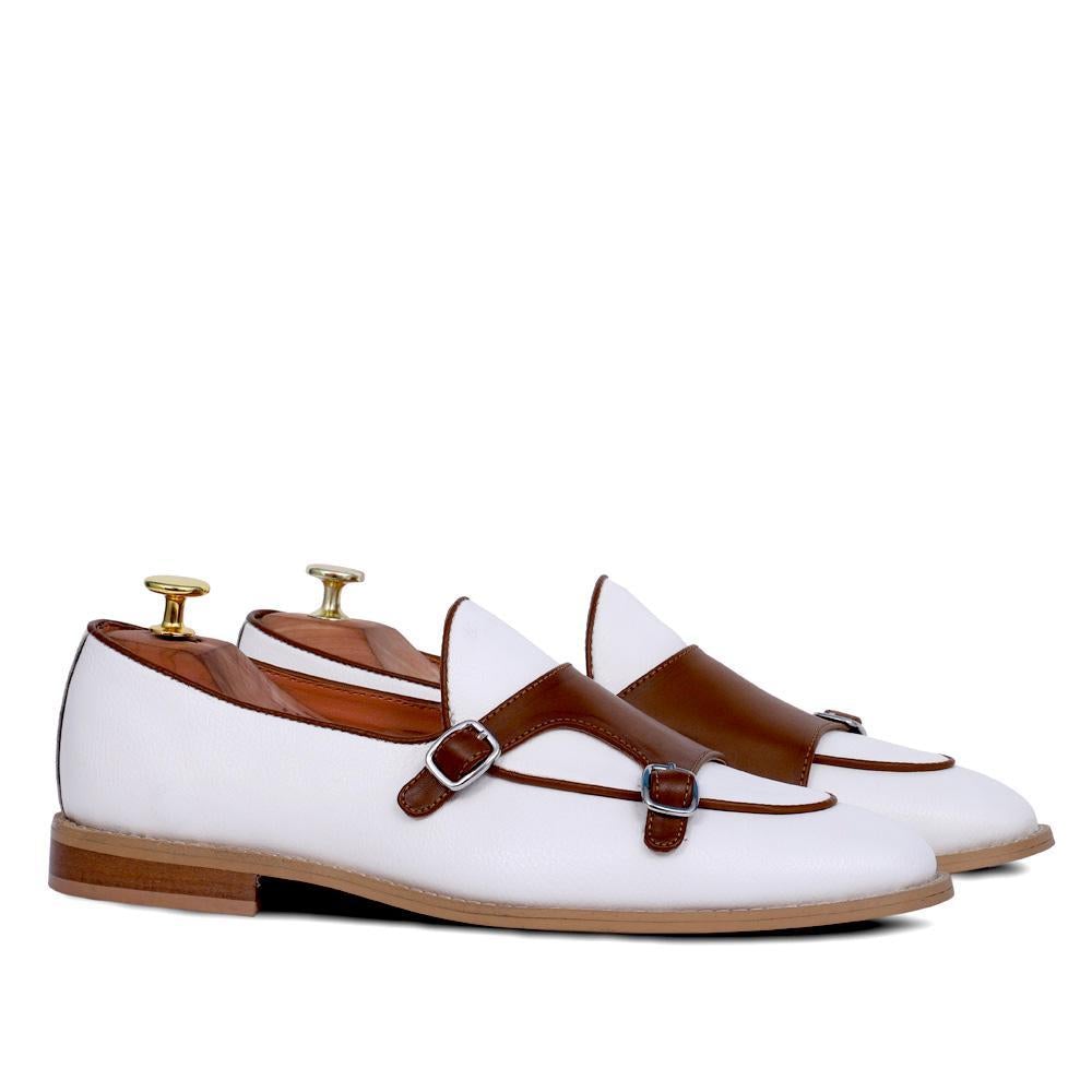 Paradise Yatch Beach Batwing Double Strap Monk Shoes For Men