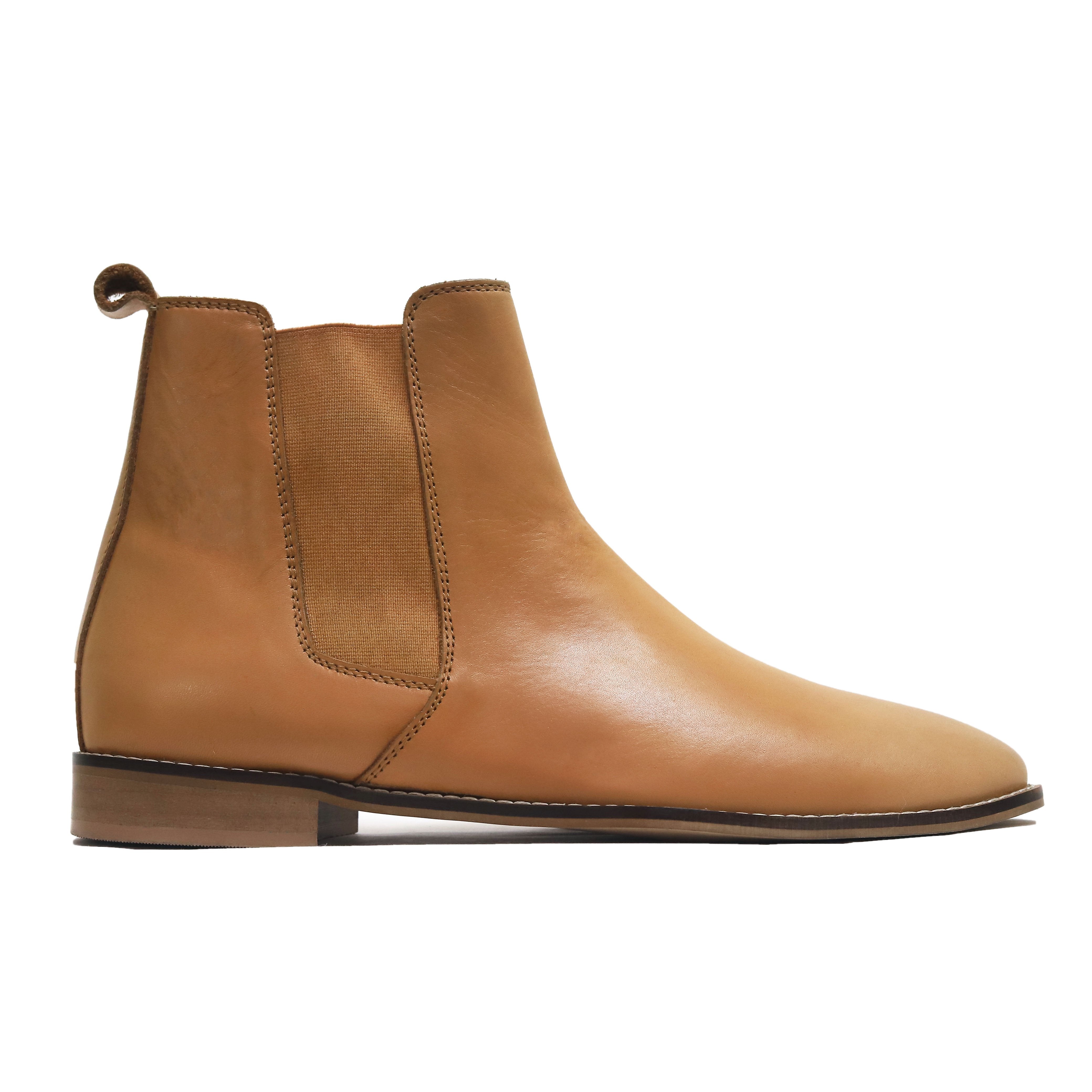 Duke Dexter Corine Camel Chelsea Boot for Men Welcome to GRIFFIN Handcrafted Men Shoes Boutique Highly Top Notch Premium Range of Different Kind of Shoes