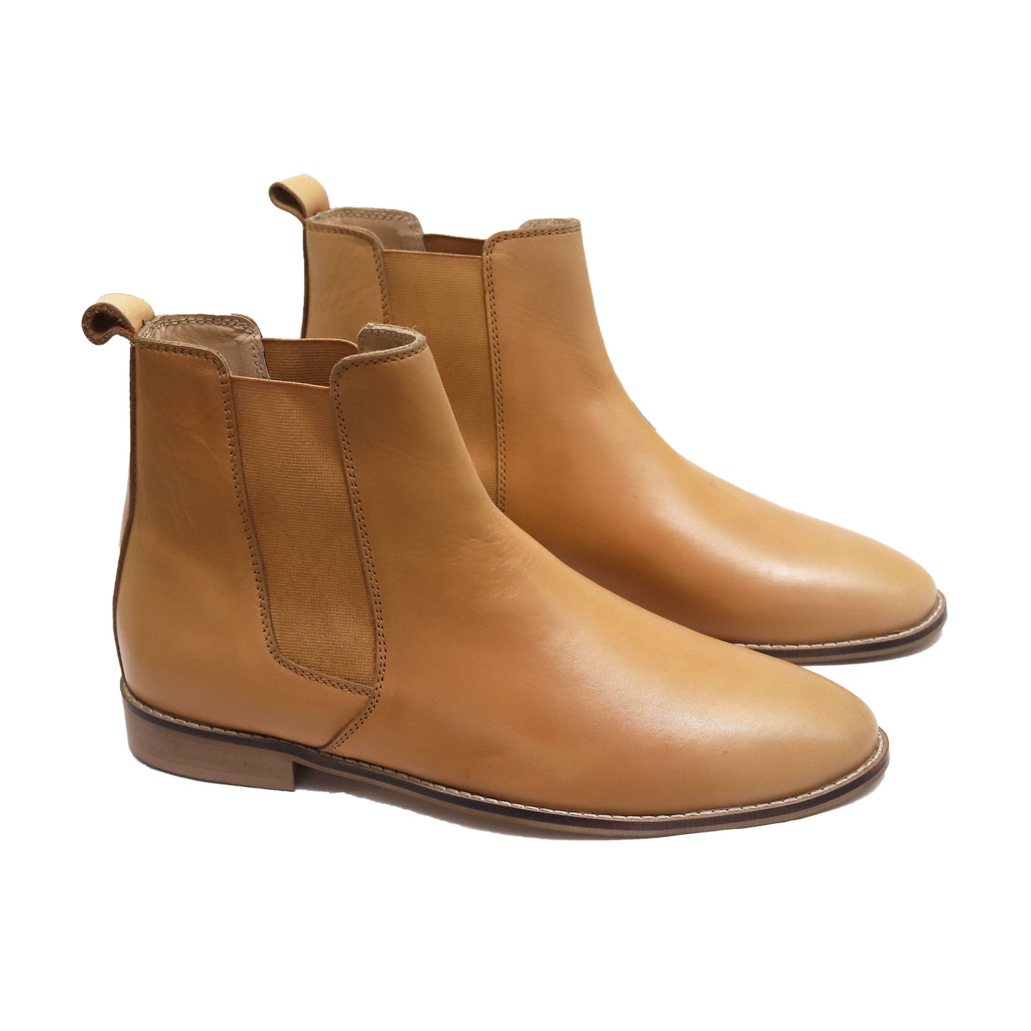 Duke Dexter Corine Camel Chelsea Boot for Men