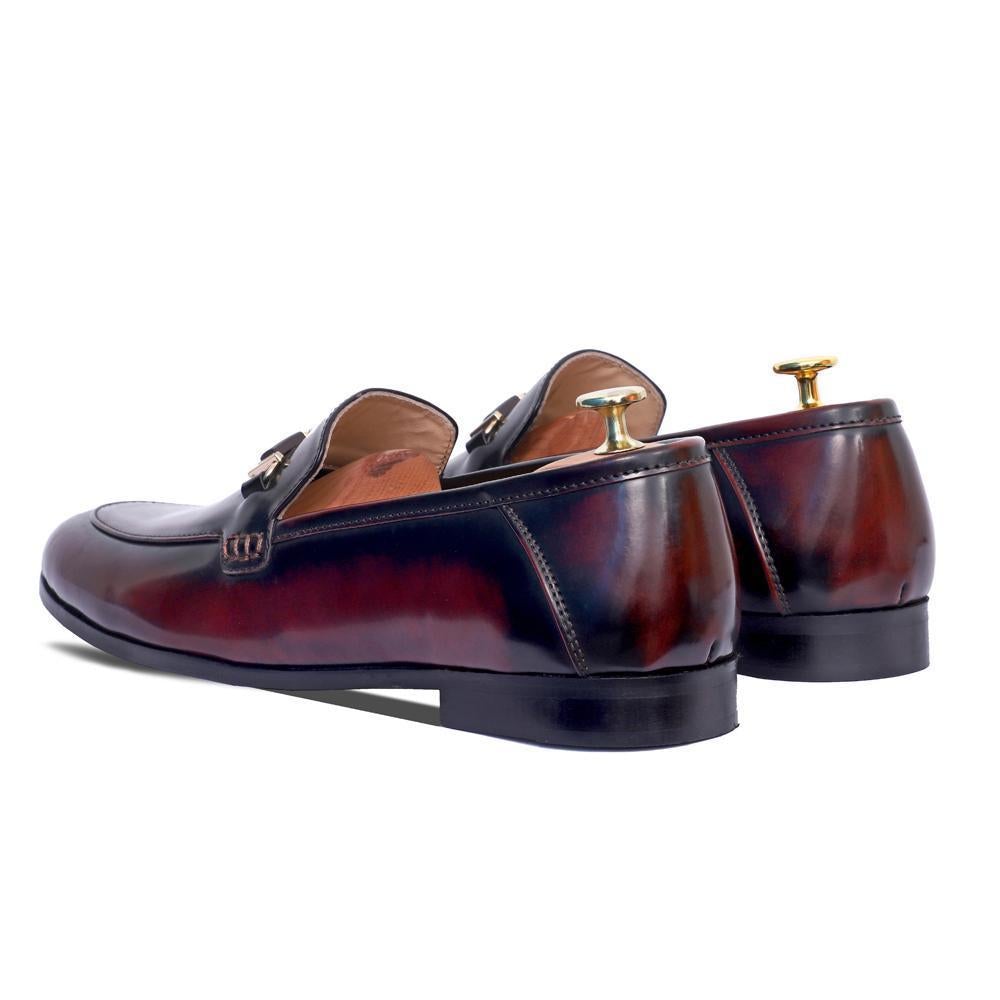 Radar Wine Horse Bit Loafers Shoes For Men