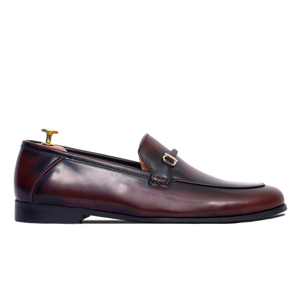 Radar Wine Horse Bit Loafers Shoes For Men