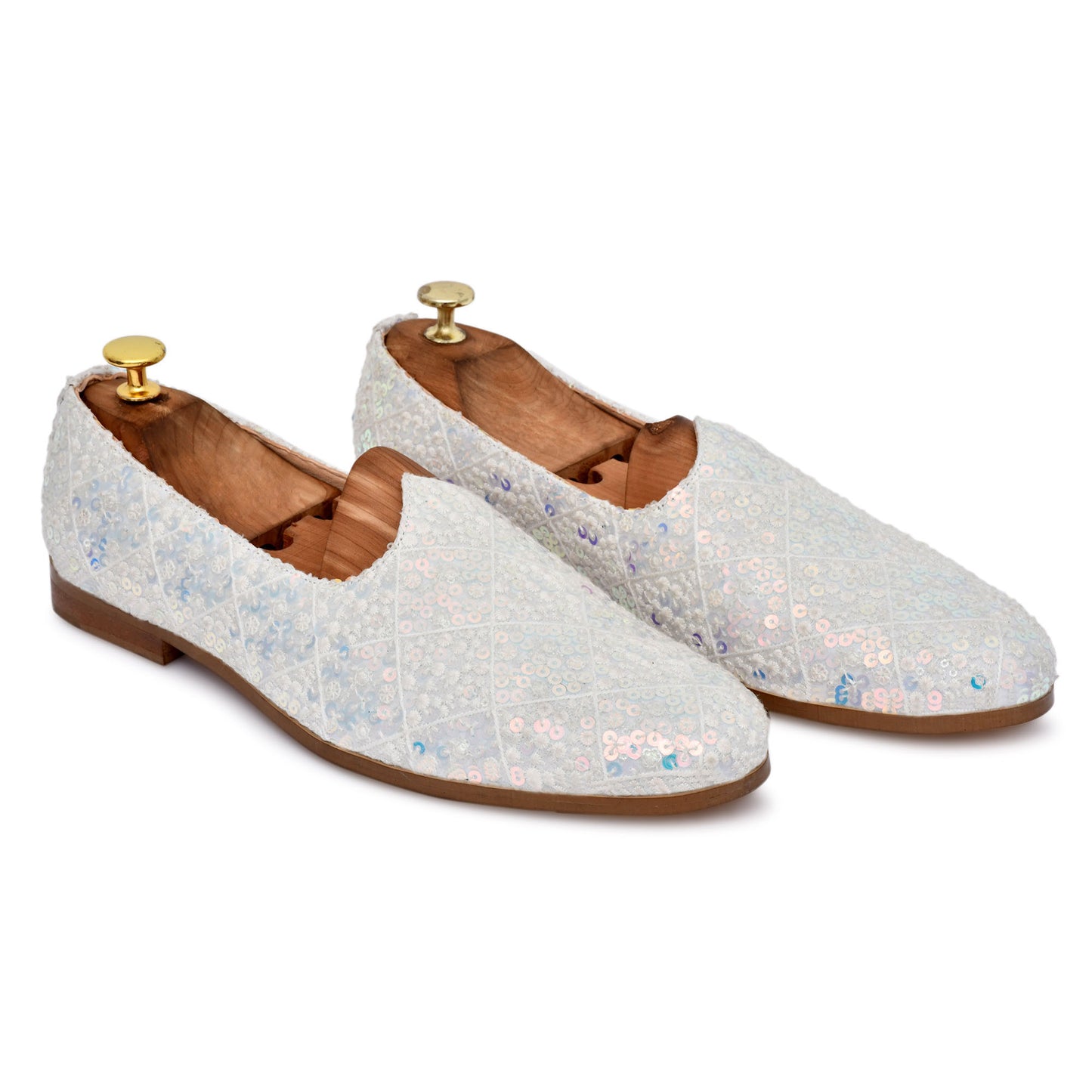 Rossa Lush Cream Ethnic Men Mojari shoes