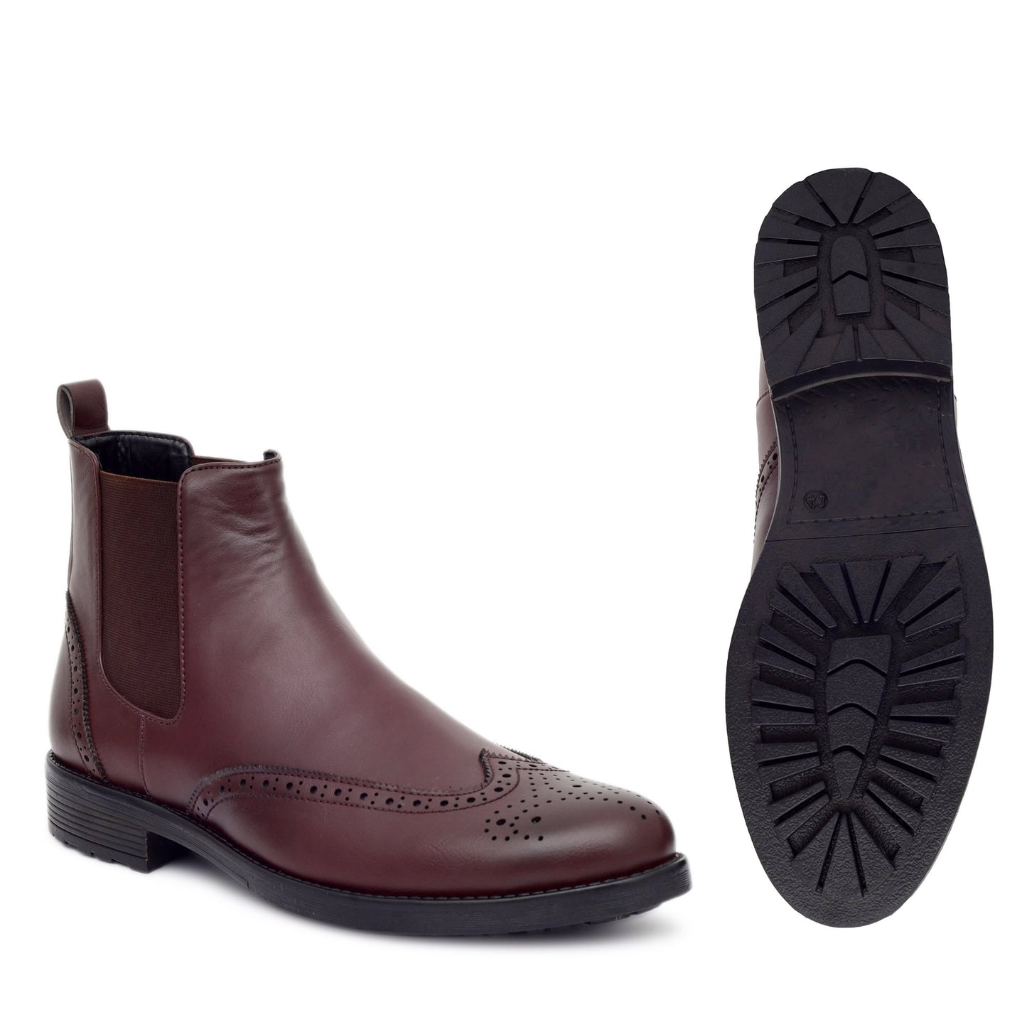 Rouge De Noir Brouge Chelsea Boot For Men