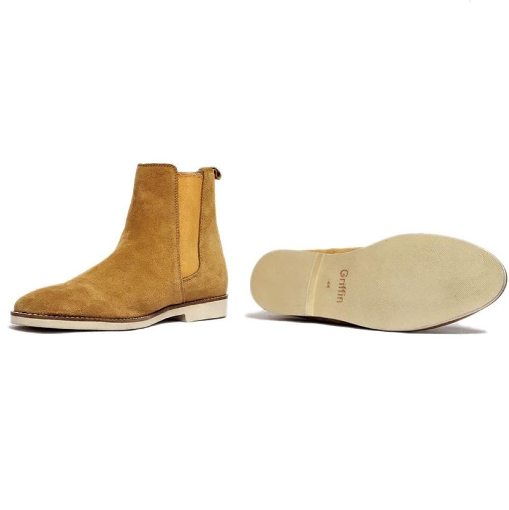 Corine Tobacco Chelsea Boot For Men